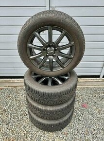 Zimní ALU sada Rial 5x108, zimní pneu 205/55r16 N