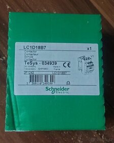 Schneider Electric stykač 18A 24V 50/60Hz LC1D18B7