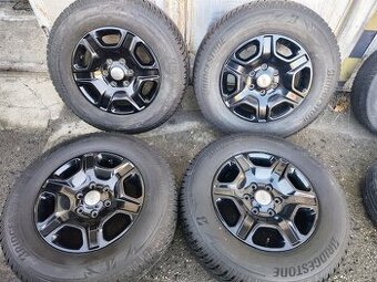 17"černá zimní alu sada 6x139 origo Ford Ranger 265/65 Brid