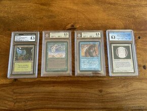 Prodej části sbírky Magic: the Gathering Alpha 1993 Vintage