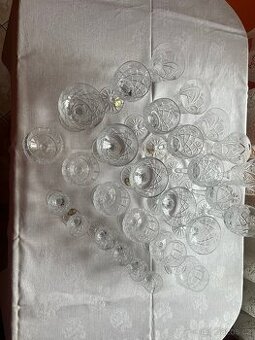 Broušené skleničky Bohemia Crystal