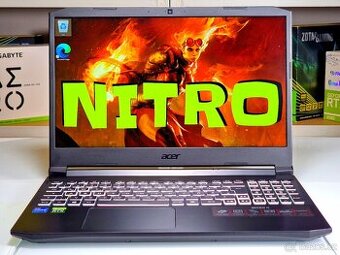 Herní notebook ACER NITRO | i7-11800H | RTX 3070 8GB | 16GB - 1