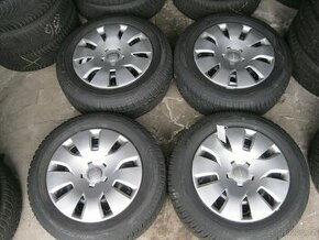 Kola zimní 16", AUDI, MERCEDES, rozteč 5x112, pneu 205/60/16 - 1