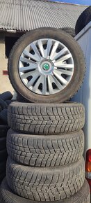 14" zimni komplet Skoda Fabia 185/60 R14 5x100 - 1