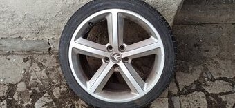 Alu kola 5x112 R18 s letním pneu