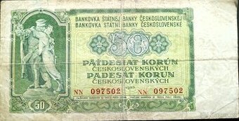 50 Kčs 1953 - 1