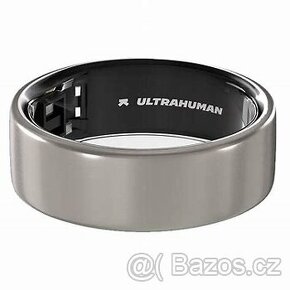 Chytrý psten Ultrahuman  ring AIR, vel. 9, Titanium Raw, - 1