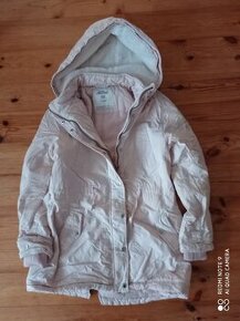 DÍVČÍ ZIMNÍ KABÁTEK, PARKA, VEL.152/158 - 1