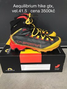 La Sportiva boty, vice velikosti