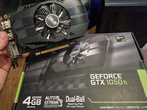 Gtx 1050 ti 4gb.  + ryzen 3 1200 + 8gb ram - 1