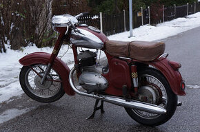 Jawa 350 354 rok 1957 s TP, velmi zachovalá