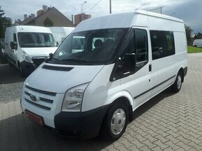 FORD TRANSIT R12 22TDCi 92KW 6míst L2H2,KLIMA,SERVIS FORD ČR