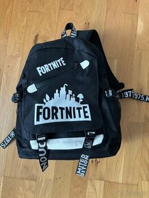 Fortnite svítící batoh s USB na nabíjení