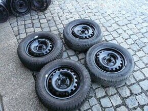 ZIMNÍ PNEU + DISKY 175/65R14 ŠKODA 14" VW , SEAT - 1