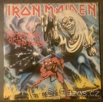 LP Iron Maiden - The Number Of The Beast /Germany 1982/