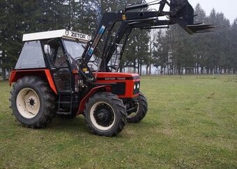 Zetor 7245 s čelním nakladačem