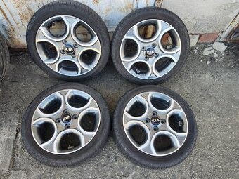 15"letní alu sada 4x100 origo Kia Picanto 175/50 TPMS