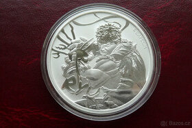 1 oz stříbrná mince Street Fighters Ryu 2022 Perth Mint - 1