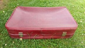 Starý kufr kožený - 1