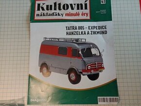 Model auta Tatra 805 expedice H+Z deAgostini 1:43