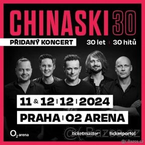 Chinaski 11.12. O2 Aréna