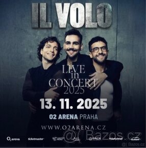 IL VOLO, VIP KLUBOVÉ PATRO, 13.11.2025 O2 ARENA