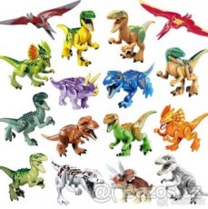 FIGURKY JURSKÝ SVĚT DINOSAUŘI K LEGO 16 KS