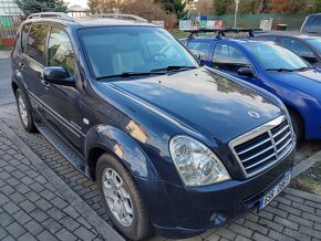 Ssangyong Rexton II. 2,7XVT 186PS, 4x4 AWD, Bez Koroze