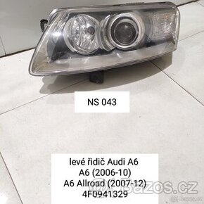 LEVÉ SVĚTLO AUDI A6 ALLROAD  originální  KOD: 4F0941329 mode