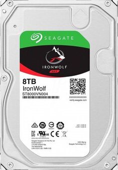 8TB Seagate IronWolf NAS (NOVÝ)