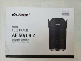 Viltrox AF 50mm F1.8 pro Nikon Z