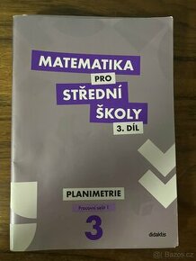 Matematika pro SŠ  - 3. díl