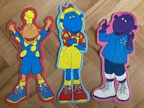 3 x velká postava Tweenies, puzzle, 42+44+46 cm, nehrané - 1