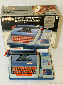 Dětský psací stroj Petite Talking Typewriter - mluvící - 1