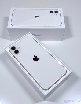 iPhone 11 White KONDICE BATERIE 100% TOP