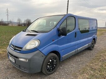 Opel Vivaro Long 1.9 DTI 74kw, 6 míst