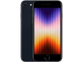 NOVÝ APPLE IPHONE SE 2022 128 GB MIDNIGHT+OCH.SKLO - 1