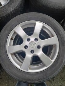 alu kola CMS 5x112 r16 + 205/55 pneu - 1