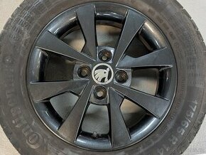 Hliníkové disky s letními pneumatikami pro Škoda Citigo