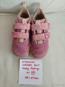 Tenisky Affenzahn Sneaker Knit Happy Flamingo vel. 27 - 1