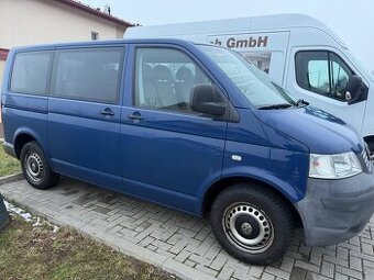 VW T5 1.9tdi 77kw bez DPF 1/2006 TOP stav 9míst tažné 1.maj