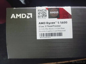 AMD Ryzen 5 5600 - rezervovano