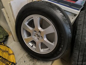 Alu kola Volvo XC60 5x108 r17 Originál,pneu zimní 6mm235/65