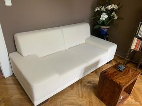 2 x Sofa + 1 taburet Sofaland 12000,-