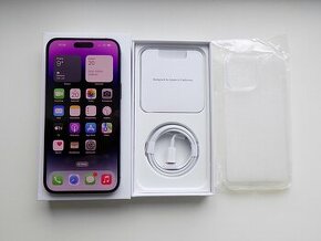 APPLE iPhone 14 Pro MAX 512GB Deep Purple - ZÁRUKA -TOP STAV