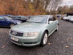 Audi A8 3.0 TDI 171kW QUATTRO tažné klima ČR 2005 bez DPF