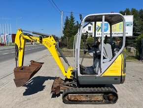 Minibagr minirypadlo Wacker Neuson 1404 , Kubota, JCB