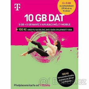 SIM karta - hezké číslo od T-Mobile a O2