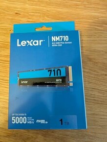 LEXAR NM710 1TB M.2 2280 SSD - NOVÝ, NEROZBALENÝ