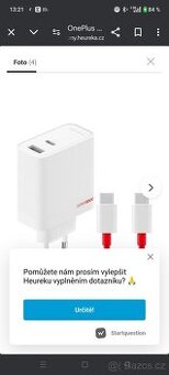 Oneplus warp charger 80-100.wat nabíječka